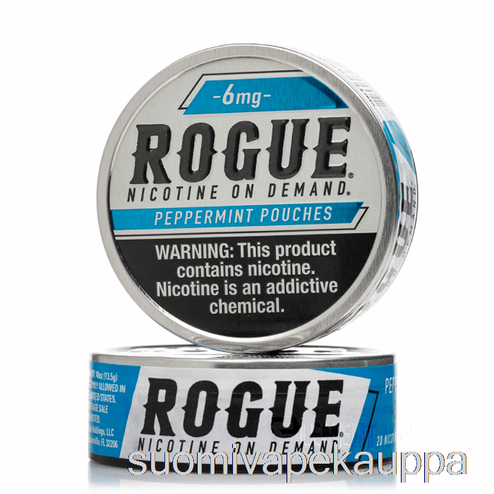 Vape Kauppa Rogue Nikotiinipussit - Piparminttu 6mg (5 Kpl)